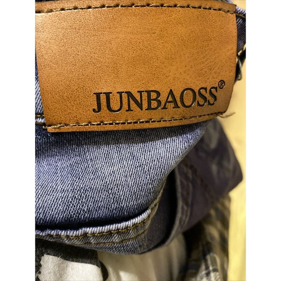 Junbaoss Jeans Women's Slim Fit Distressed ‎ Size 28 - Picture 6 of 7